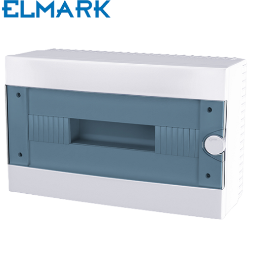 nadometna-plastična-elektro-omarica-enovrstna-šesnajst-mest-ip40-bela