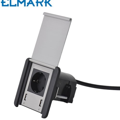 pohištvena-vgradna-vtičnica-za-kuhinjo-pisarno-šuko-s-pokrovom-usb