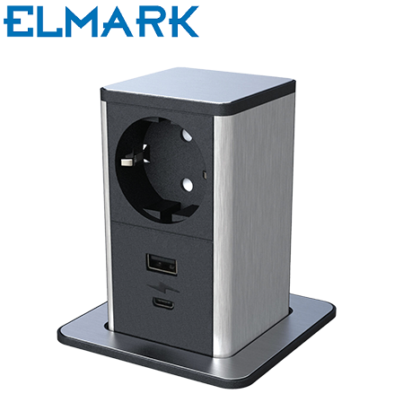 potopni-stebriček-za-pisasrno-kuhinjo-šuko-usb-vtičnica