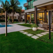 VRTNI LED STEBRIČEK SASSO 1200 mm 22W 3000K IP54 ENOSTRANSKI