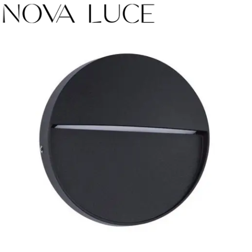 okrogle-nadometne-led-svetilke-za-stopnišča-škarpe-ip65-črne