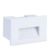 VGRADNA LED SVETILKA POLKA 120X80 mm 4W 3000K IP65 V DVEH BARVAH