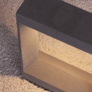 VRTNI LED STEBRIČEK IZ BETONA CAIRO 650 mm 8W 3000K IP65