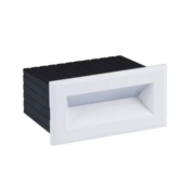 VGRADNA LED SVETILKA VIVION 100X50 mm 1W 3000K IP54 V DVEH BARVAH
