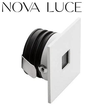 zunanja-vgradna-stopniščna-led-svetilka-12v-1w-3000k-ip54-kvadratna-bela-nova-luce