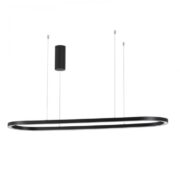 ZATEMNILNA VISEČA LED SVETILKA CUPPE 1200 mm 56W 3000K BELA ALI ČRNA