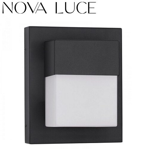 fasadna-stenska-pravokotna-led-svetilka-ip65-črna-3000k-nova-luce-svetila