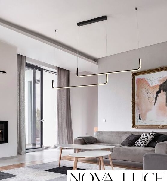 ZATEMNILNA VISEČA LED SVETILKA STRITA 1500 mm 40W 3000K V DVEH BARVAH
