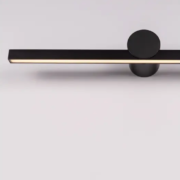 STENSKA LED SVETILKA BREGGO 810 mm 17W 3000K IP54 BELA ALI ČRNA