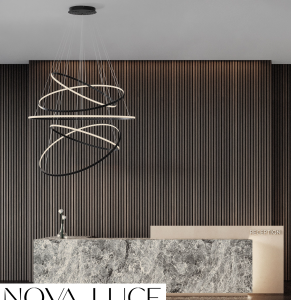 ZATEMNILNA VISEČA LED SVETILKA MAELO fi 1200 mm 167W 2700K DO 4000K