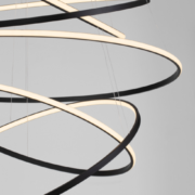 ZATEMNILNA VISEČA LED SVETILKA MAELO fi 1200 mm 167W 2700K DO 4000K