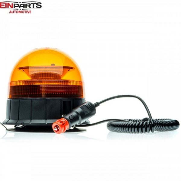 MAGNETNA OPOZORILNA UTRIPAJOČA ORANŽNA LED SVETILKA EPBL18 19W 12/24V DVE FUNKCIJI MAGNETNA OPOZORILNA UTRIPAJOČA ORANŽNA LED SVETILKA EPBL18 19W 12/24V DVE FUNKCIJI