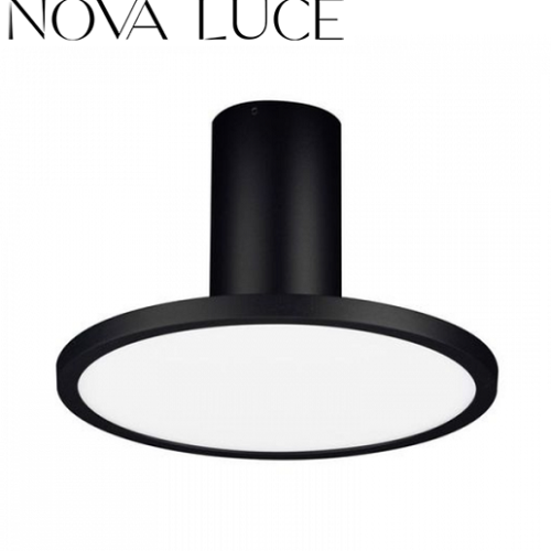 STROPNA LED SVETILKA EKEI fi 200 mm 14W 3000K BELA ALI ČRNA