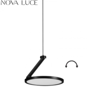 VISEČA LED SVETILKA OPI fi 200 mm 14W 3000K BELA ALI ČRNA