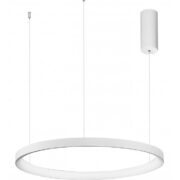 ZATEMNILNA VISEČA LED SVETILKA PERTTINO fi 600 mm 48W 3000K BELA ALI ČRNA