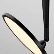 VISEČA LED SVETILKA EKEI fi 200 mm 14W 3000K BELA ALI ČRNA