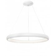 ZATEMNILNA VISEČA LED SVETILKA ALBI fi 600 mm 52W 3000K BELA ALI ČRNA