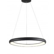 ZATEMNILNA VISEČA LED SVETILKA ALBI fi 800 mm 80W 3000K BELA ALI ČRNA
