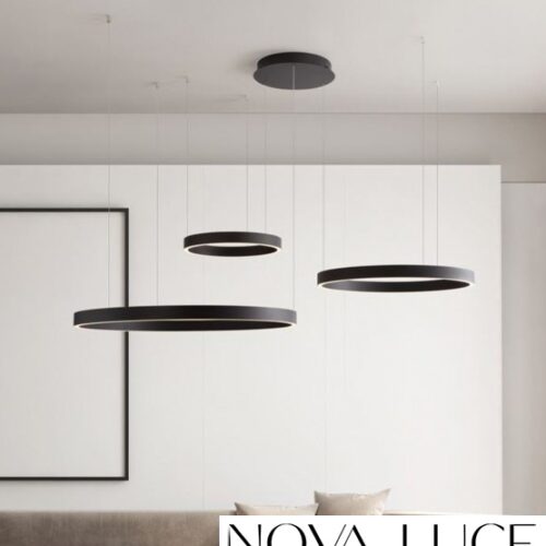 viseči-zatemnilni-tzrojni-led-lestenec-3000k-nova-luce-črni