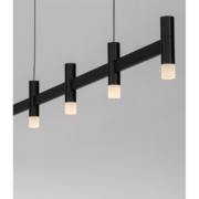 ZATEMNILNA VISEČA LED SVETILKA POETIC 1500 mm 21W 3000K BELA ALI ČRNA