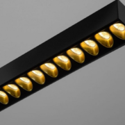 ZATEMNILNA VISEČA LED SVETILKA DEOS fi 1590 mm 27W 3000K BELA ALI ČRNA