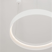 ZATEMNILNA VISEČA LED SVETILKA LUMIA fi 500 mm 39W 2700K DO 4000K BELA ALI ČRNA