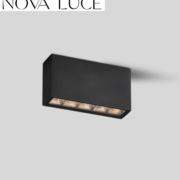ZUNANJA STROPNA LED SVETILKA JAX 7W 3000K IP65 ANTRACITNA ALI BELA