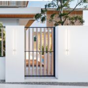 STENSKA LED SVETILKA RIDGE 970 mm 19W 3000K IP65 BELA ALI ČRNA