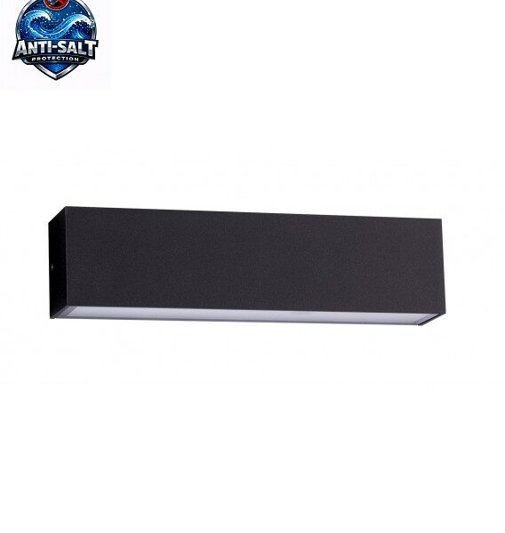 ZUNANJA STENSKA LED SVETILKA ALLURE 260 mm 22W 3000K IP65 BELA ALI ČRNA