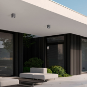 ZUNANJA STROPNA LED SVETILKA IZ BETONA RITZ 102X102 mm 10W 3000K IP65