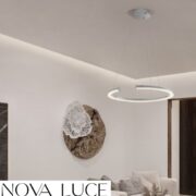 ZATEMNILNA VISEČA LED SVETILKA ELMO fi 640 mm 48W 3500K