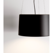 VISEČA LED SVETILKA ATIL fi 350 mm 24W 3000K BELA ALI ČRNA