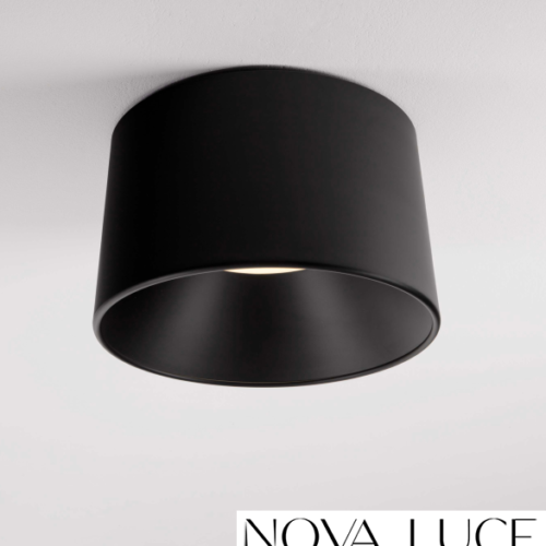 STROPNA LED SVETILKA ATIL fi 500 mm 35W 3000K BELA ALI ČRNA