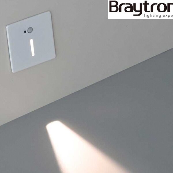 SENZORSKA VGRADNA LED SVETILKA VEKSUS 3W 3000K DO 6500K IP65 (GRE V STANDARDNO DOZO) BELA ALI ČRNA