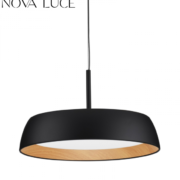 ZATEMNILNA VISEČA LED SVETILKA SIGI fi 450 mm 40W 3000K BELA ALI ČRNA