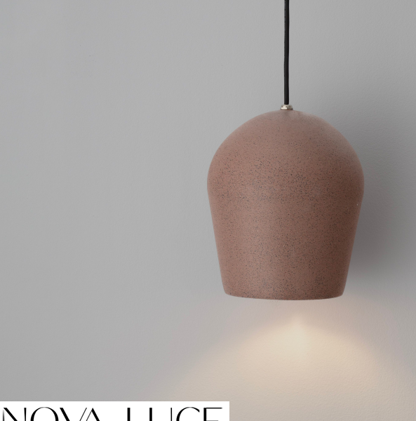 VISEČA SVETILKA IZ BETONA OMIO fi 200 mm E27