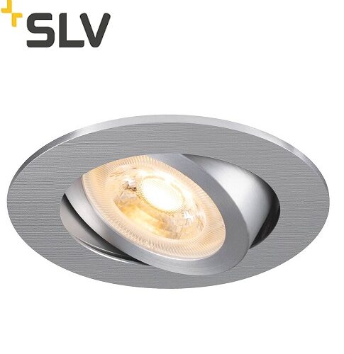 okrogla-vgradna-nagibna-svetilka-gu10-brušen-aluminij