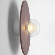 STENSKA SVETILKA IZ BETONA VRAHOS fi 450 mm E27