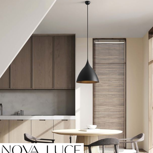 VISEČA SVETILKA SYNTOPIA fi 460 mm E27 BELA ALI ČRNA