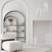 VISEČA SVETILKA TEMPUS G9 V TREH BARVAH