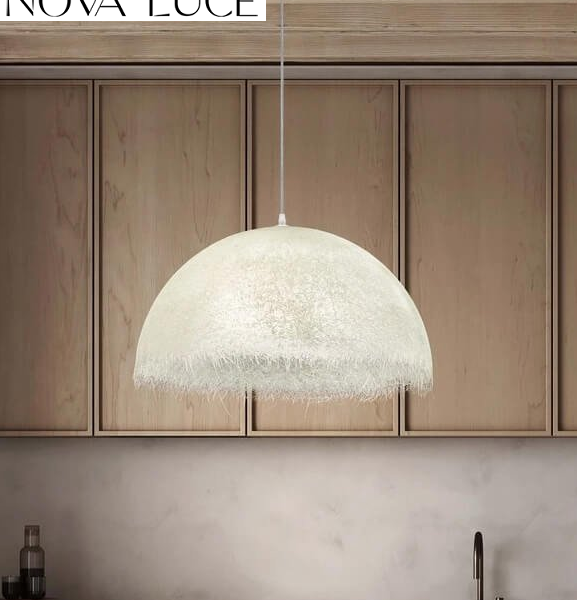 VISEČA SVETILKA IZ STEKLENIH VLAKEN LALU fi 600 mm E27