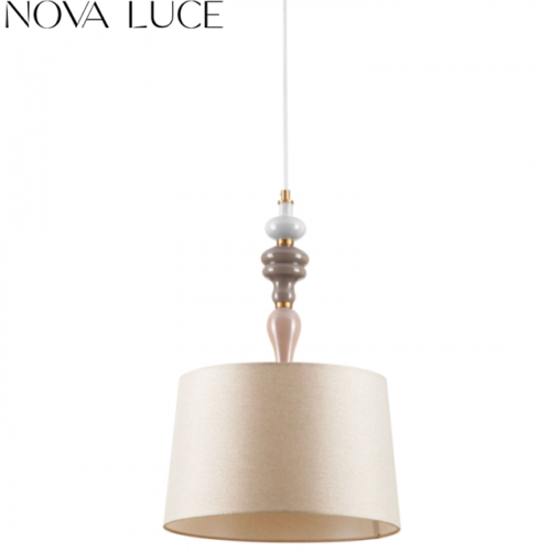 viseči-klasični-tekstilni-lestenec-šampanjski