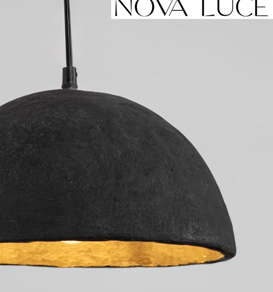 VISEČA SVETILKA IZ PAPIRJA TALCUM fi 420 mm E27