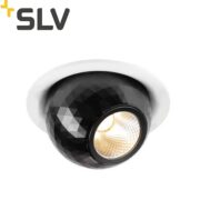 ZATEMNILNA VGRADNA LED SVETILKA DYSKO 6,4W 2700K ČRNA ALI ZLATA