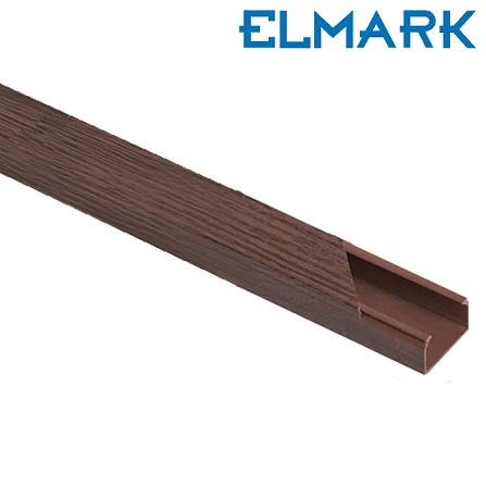 kabelski-nik-kanal-2-metra-plastični-rjavi-magagonij-40x25-mm