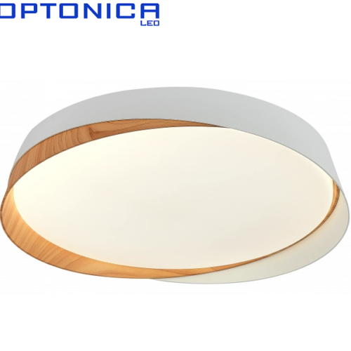 led-svetilka-plafonjera-iz-lesa-cct-bela