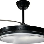 STROPNI VENTILATOR Z LED SVETILKO 1067 mm 36W 3000K DO 6500K V DVEH BARVAH Z DALJINSKIM UPRAVLJANJEM