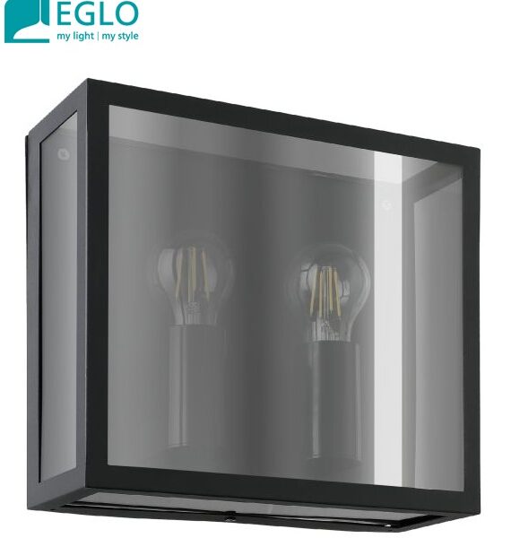STENSKA SVETILKA ALAMONTE SMOKE 2XE27 60W IP44
