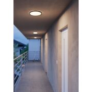 LED SVETILKA MINERARIO fi 390 mm 20,2W 3000K IP54 BELA ALI ČRNA