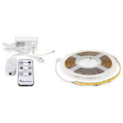 COB LED TRAK 24V 8W SET 5 METROV ROLA, ADAPTER IN KRMILNIK EFEKT TEKOČE VODE